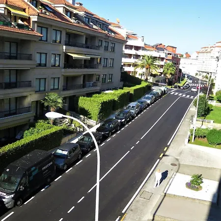 Acogedor Estudio en el corazón del Silgar + Parking Sanxenxo Exterior foto